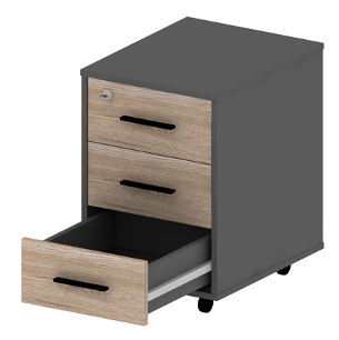 Тумба мобільна "Модерн А" KISPRI